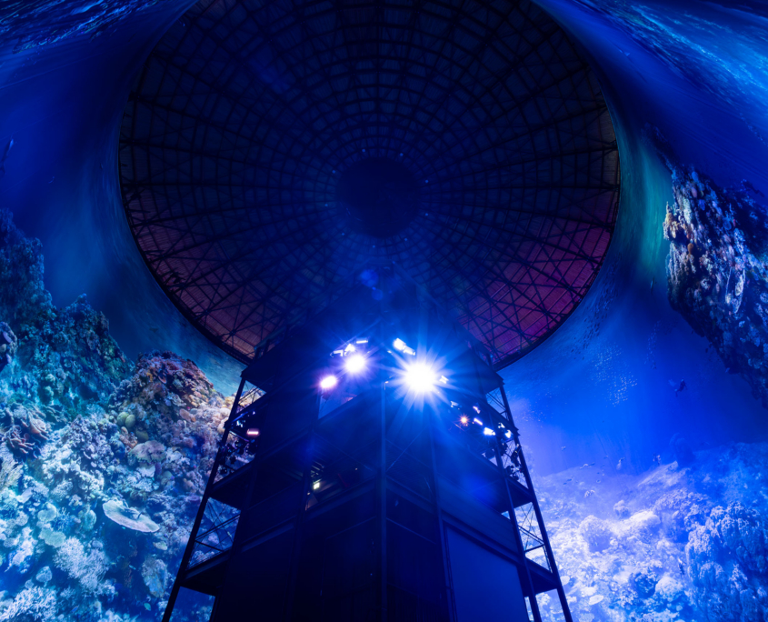 "Great Barrier Reef" im Panometer Dresden