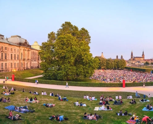 Palais Sommer im Garten des Japanischen Palais