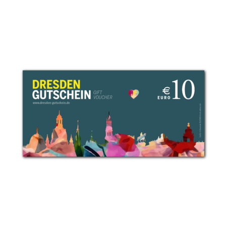 Dresden-Gutschein Geldscheinformat