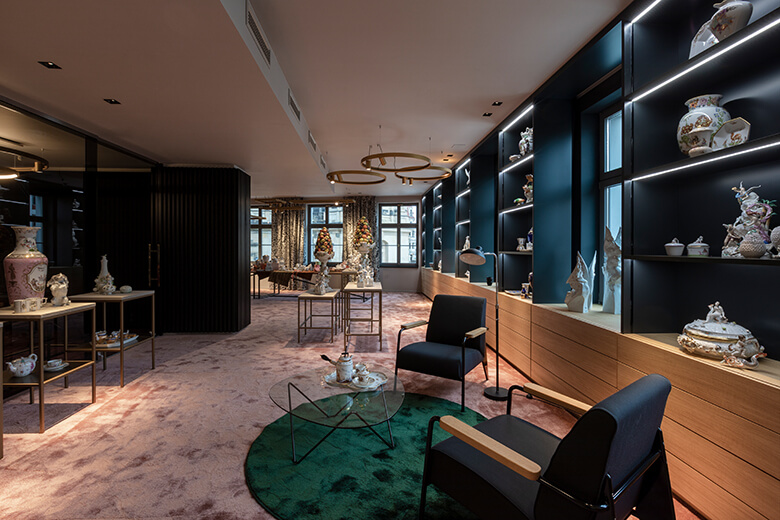 Innenansicht Meissen Signature Store