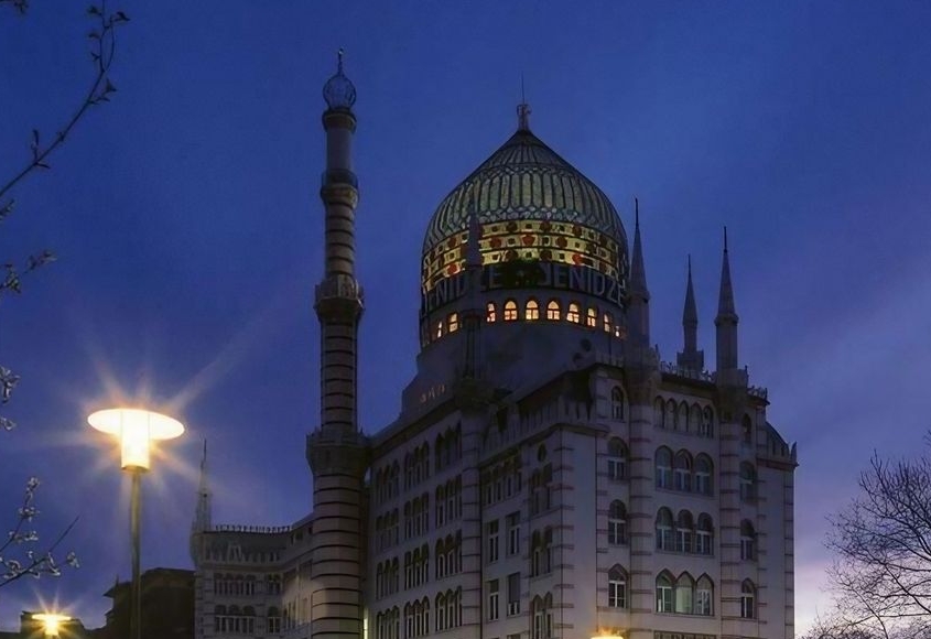 Yenidze Kuppelrestaurant 01 Yenidze Dresden Außenansicht